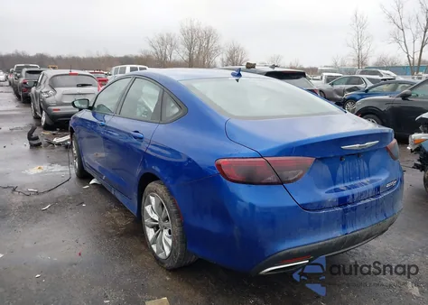 2015 Chrysler 200 S из США, поврежденный, VIN 1C3CCCBB6FN750166